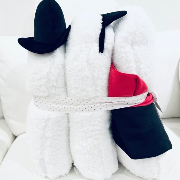 GHOST PILLOWS 3PK SHERPA - VAMPIRE, CAT & WITCH - Picture 3 of 6